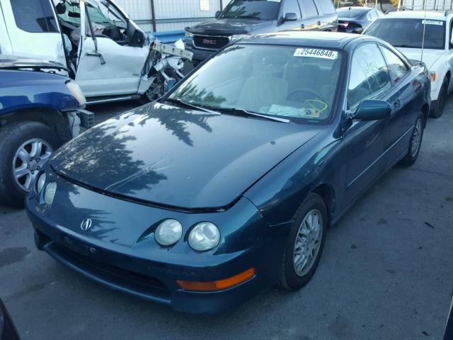 JH4DC445XWS006731 - 1998 ACURA INTEGRA LS GREEN photo 2