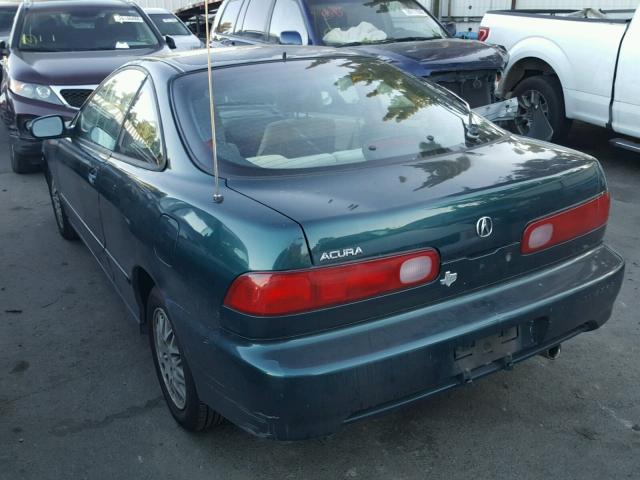 JH4DC445XWS006731 - 1998 ACURA INTEGRA LS GREEN photo 3