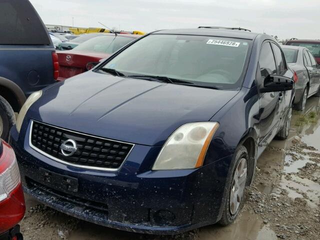 3N1AB61E28L670422 - 2008 NISSAN SENTRA 2.0 BLUE photo 2