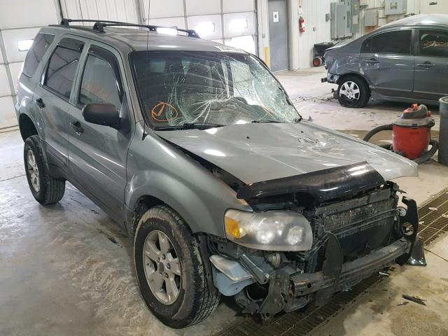 1FMYU03166KA09435 - 2006 FORD ESCAPE XLT GRAY photo 1