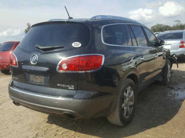 5GAER23768J237793 - 2008 BUICK ENCLAVE CX BLACK photo 4