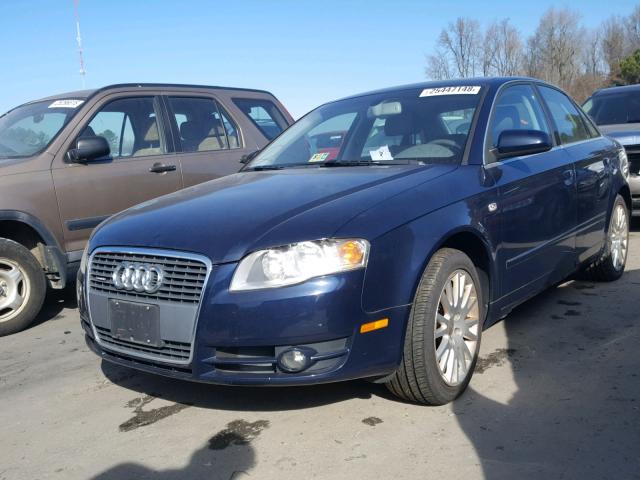 WAUDF78E46A125981 - 2006 AUDI A4 2.0T QU BLUE photo 2