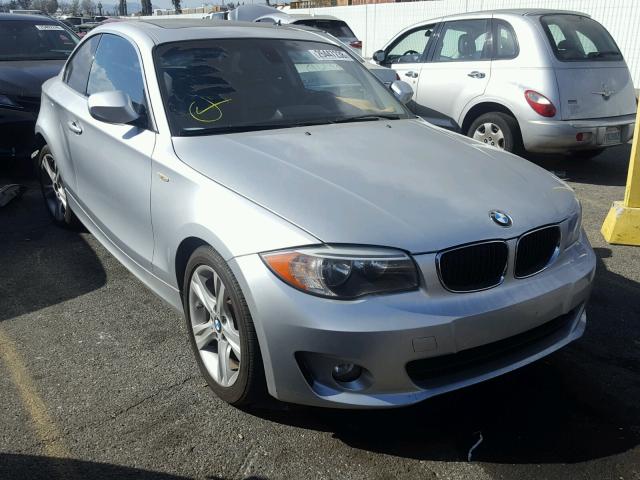 WBAUP9C53CVS93972 - 2012 BMW 128 I SILVER photo 1