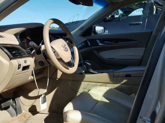 1G6AR5SXXE0134249 - 2014 CADILLAC CTS LUXURY GOLD photo 5