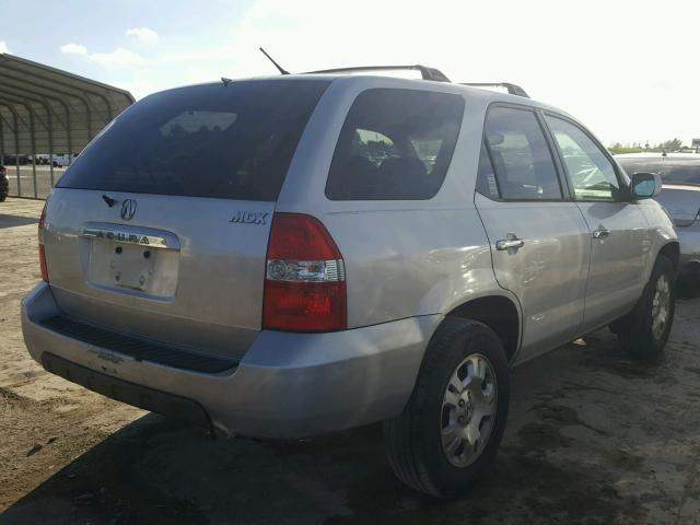 2HNYD18401H538077 - 2001 ACURA MDX SILVER photo 4