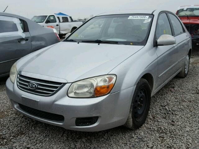 KNAFE121485522343 - 2008 KIA SPECTRA EX GRAY photo 2