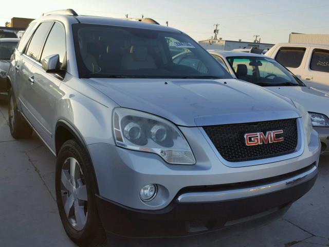 1GKLRMED0AJ183390 - 2010 GMC ACADIA SLT SILVER photo 1