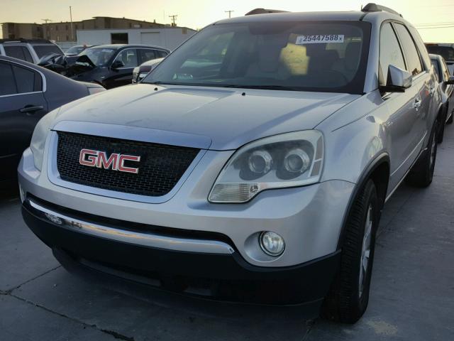 1GKLRMED0AJ183390 - 2010 GMC ACADIA SLT SILVER photo 2