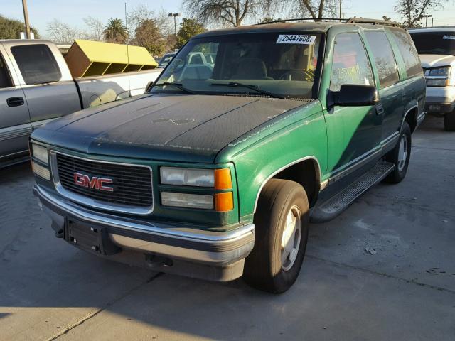 1GKEK13R6XJ748132 - 1999 GMC DENALI GREEN photo 2