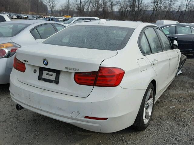 WBA3C3C57DF981652 - 2013 BMW 320 I WHITE photo 4