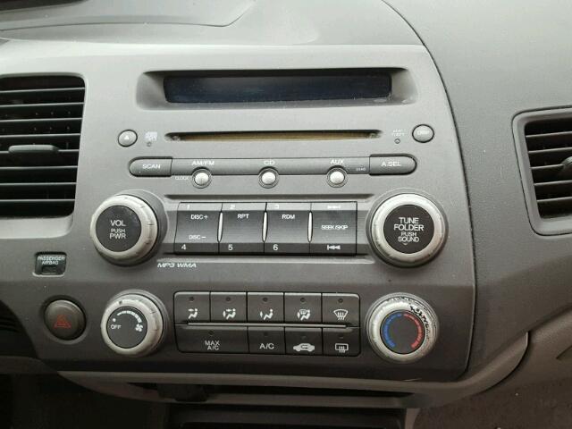 1HGFA168X8L075276 - 2008 HONDA CIVIC EX Boz foto 9