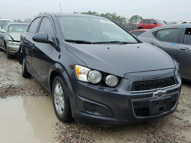 1G1JC5SH2F4210167 - 2015 CHEVROLET SONIC LT GRAY photo 1