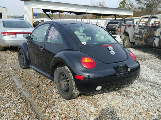 3VWBA21C0YM405078 - 2000 VOLKSWAGEN NEW BEETLE 黑色 照片 3
