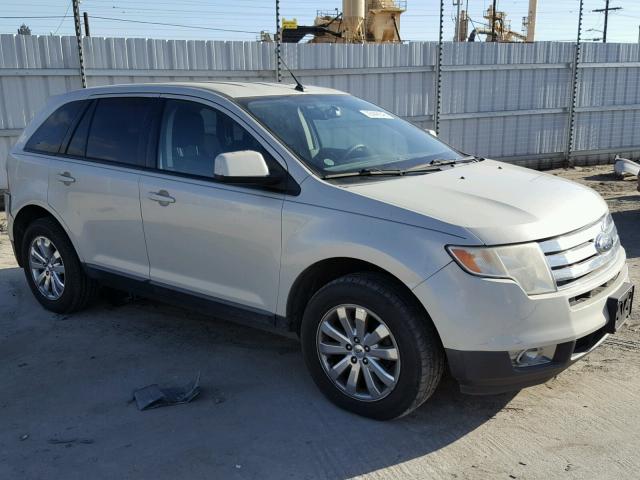 2FMDK38C67BB28467 - 2007 FORD EDGE SEL WHITE photo 1