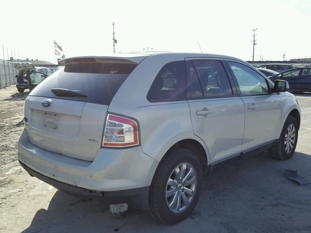 2FMDK38C67BB28467 - 2007 FORD EDGE SEL WHITE photo 4