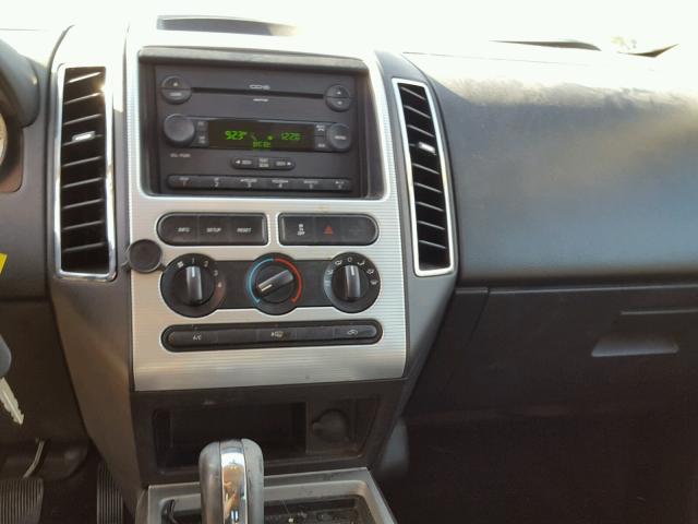 2FMDK38C67BB28467 - 2007 FORD EDGE SEL WHITE photo 9