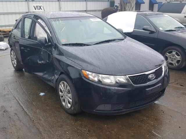 KNAFU4A20B5890377 - 2011 KIA FORTE EX BLACK photo 1