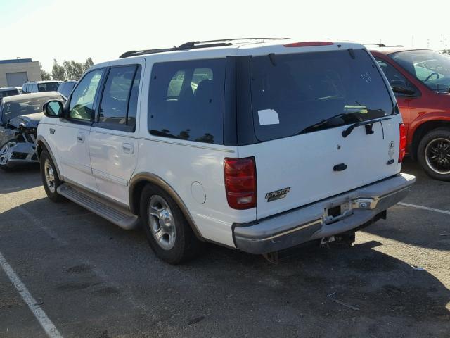 1FMRU17L5YLA03967 - 2000 FORD EXPEDITION WHITE photo 3