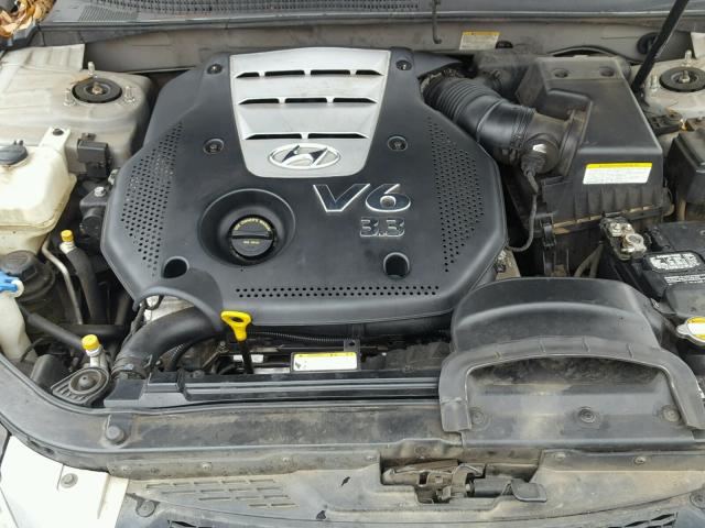 5NPEU46F87H170603 - 2007 HYUNDAI SONATA SE SILVER photo 7