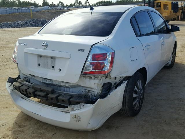 3N1AB61E29L644789 - 2009 NISSAN SENTRA 2.0 WHITE photo 4