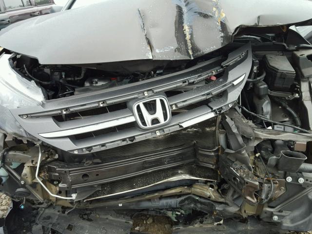 5J6RM3H33DL023377 - 2013 HONDA CR-V LX BLACK photo 9