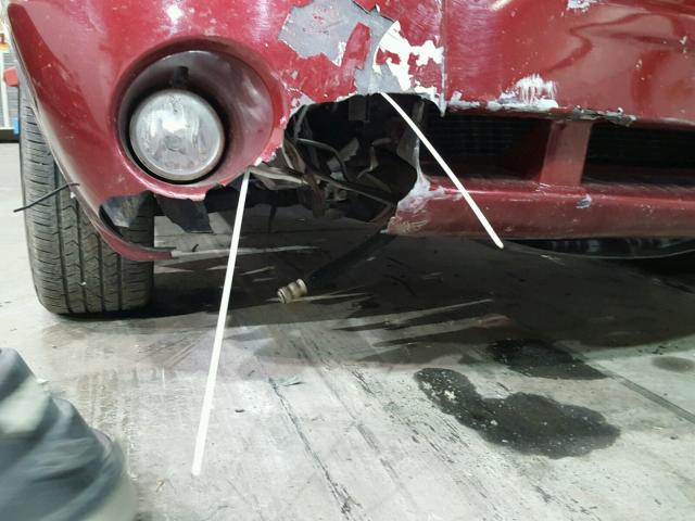 1J4NT4FB1AD537834 - 2010 JEEP COMPASS SP RED photo 9