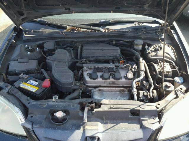 1HGES26782L042208 - 2002 HONDA CIVIC EX შავი ფოტო 7