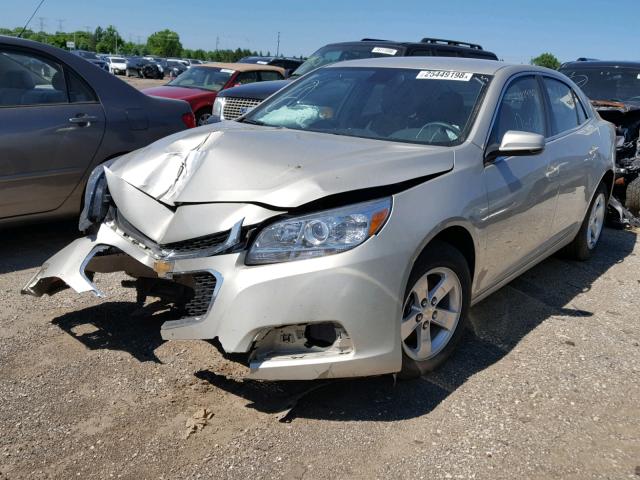 1G11C5SA4GF141961 - 2016 CHEVROLET MALIBU LIM BEIGE photo 2