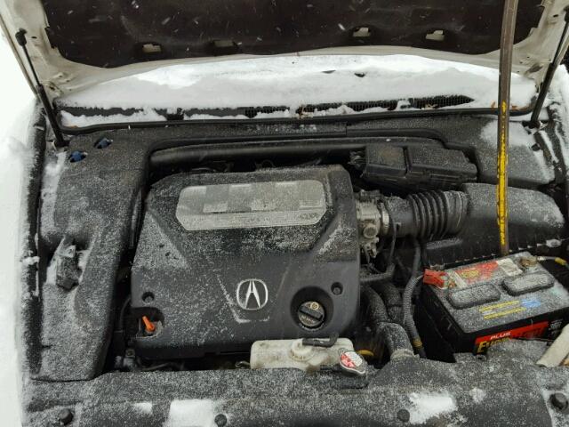 19UUA66228A037908 - 2008 ACURA TL WHITE photo 7