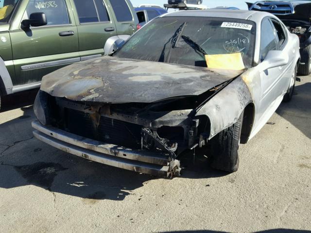 2G2WR524041366200 - 2004 PONTIAC GRAND PRIX Gümüş foto 2