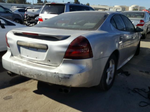 2G2WR524041366200 - 2004 PONTIAC GRAND PRIX Gümüş foto 4