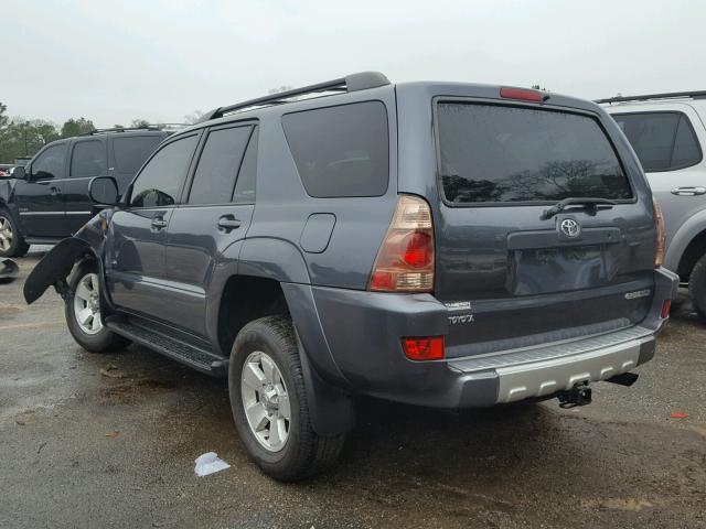 JTEZU14R748019299 - 2004 TOYOTA 4RUNNER SR GRAY photo 3