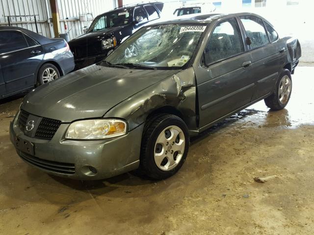 3N1CB51D06L516458 - 2006 NISSAN SENTRA 1.8 GREEN photo 2