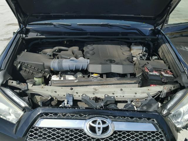 JTEZU5JR2C5035616 - 2012 TOYOTA 4RUNNER SR BLACK photo 7