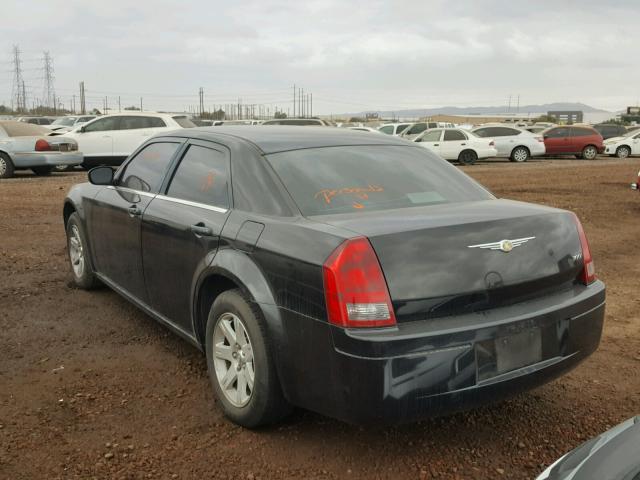 2C3LA43R26H298300 - 2006 CHRYSLER 300 BLACK photo 3