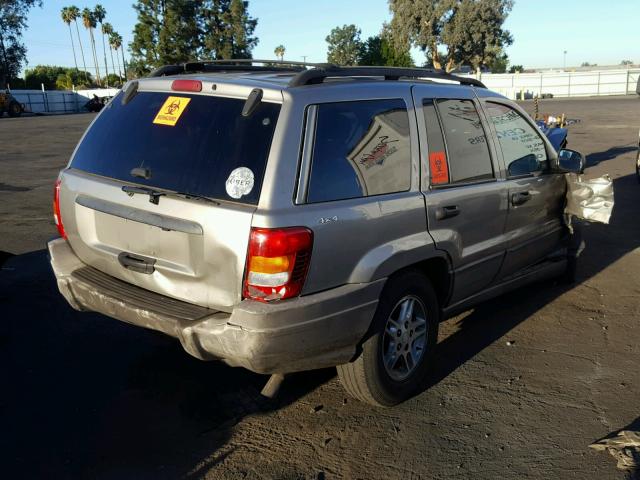 1J4GX48N02C206285 - 2002 JEEP GRAND CHER SILVER photo 4