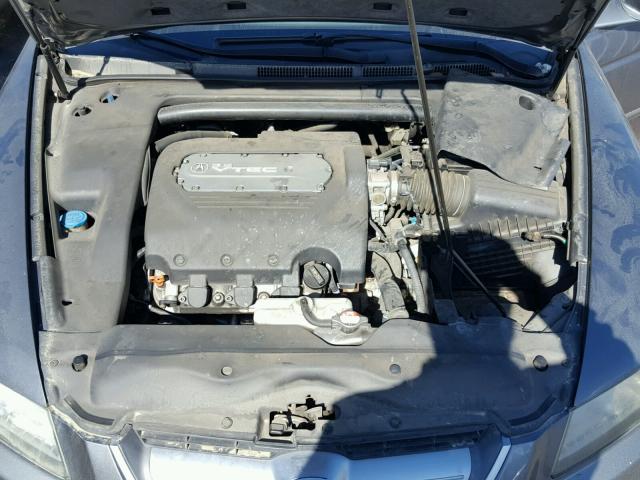 19UUA66214A045735 - 2004 ACURA TL GRAY photo 7