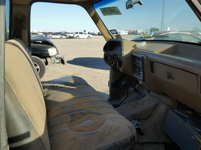 1FTEF14N2KLA35821 - 1989 FORD F150 TAN photo 5