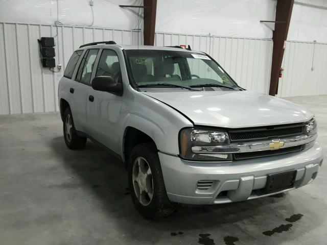 1GNDS13S472242696 - 2007 CHEVROLET TRAILBLAZE SILVER photo 1