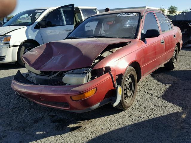 1NXBA02E3VZ526696 - 1997 TOYOTA COROLLA BA RED photo 2