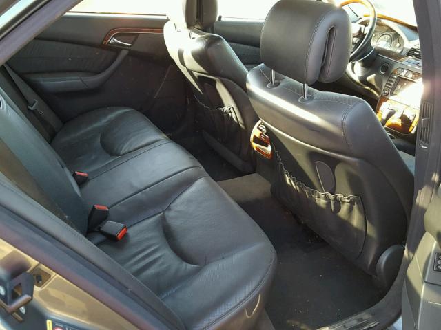 WDBNG84J35A460997 - 2005 MERCEDES-BENZ S 500 4MAT GRAY photo 6