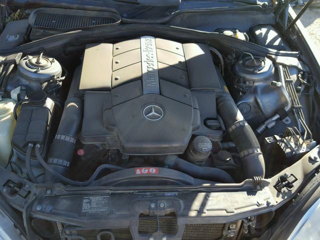 WDBNG84J35A460997 - 2005 MERCEDES-BENZ S 500 4MAT GRAY photo 7