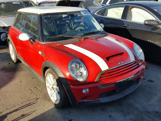 WMWRE335X6TJ38909 - 2006 MINI COOPER S RED photo 1