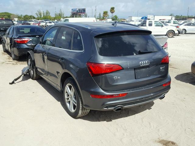 WA1WFCFP8DA039301 - 2013 AUDI Q5 PRESTIG CHARCOAL photo 3