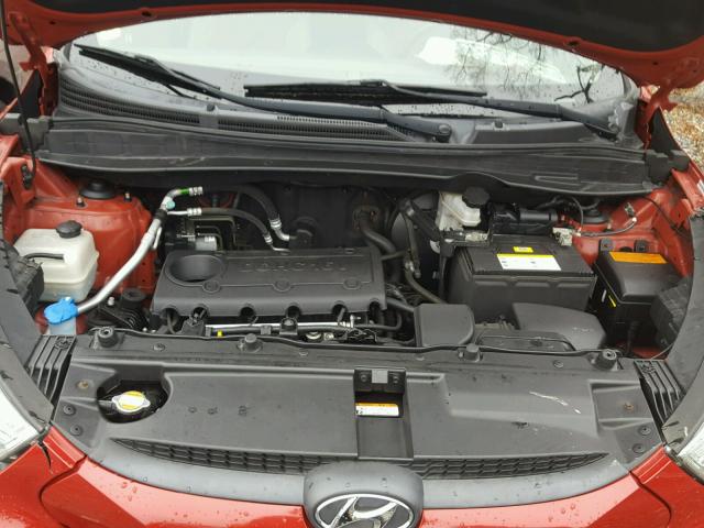 KM8JUCAC0CU446094 - 2012 HYUNDAI TUCSON GLS RED photo 7