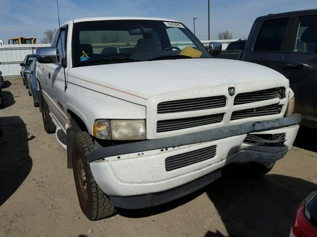 3B7HF13Z6VG728510 - 1997 DODGE RAM 1500 WHITE photo 1