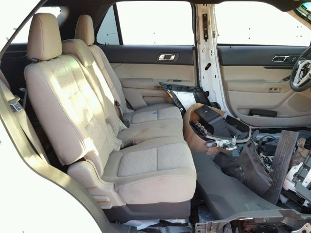 1FM5K7B80DGA14582 - 2013 FORD EXPLORER WHITE photo 6