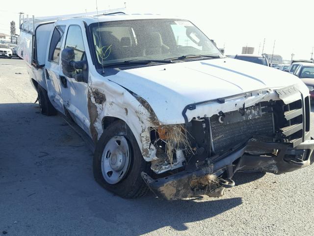 1FTSW20559EA62993 - 2009 FORD F250 SUPER WHITE photo 1