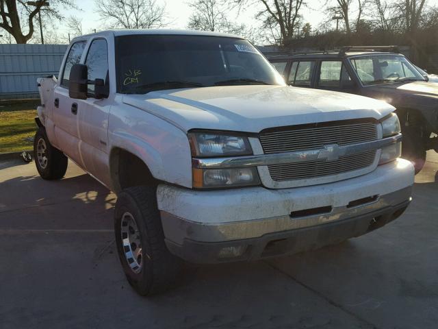 1GCHC23114F104431 - 2004 CHEVROLET SILVERADO WHITE photo 1