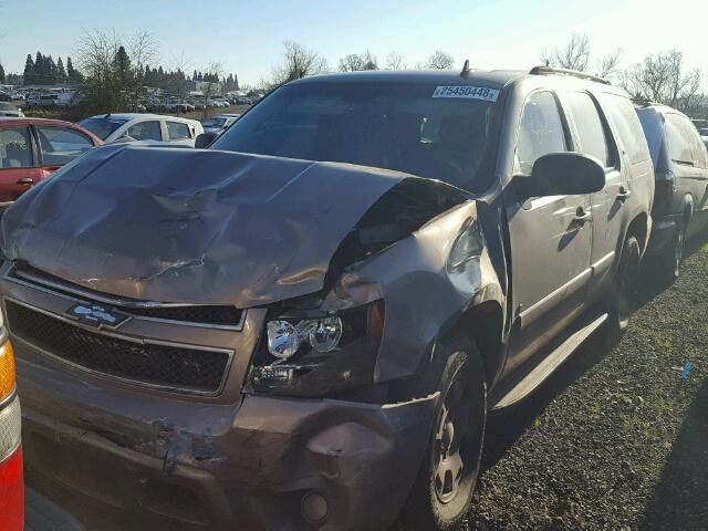 1GNFC13C27R304392 - 2007 CHEVROLET TAHOE C150 TAN photo 2